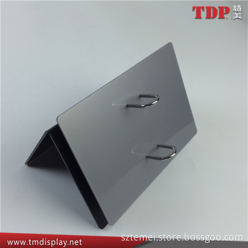 customized design wholesale desktop acrylic calendar stand with pen holder